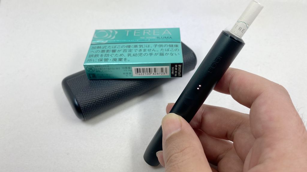 我嘗試抽梗薄荷。